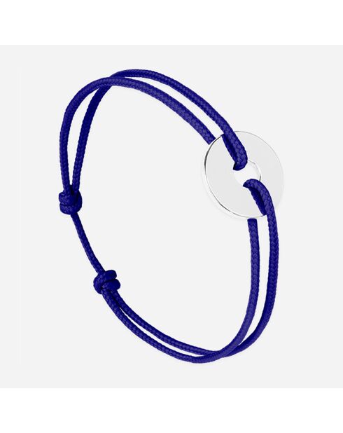 Pulsera Arezzo Target chapada en plata azul real