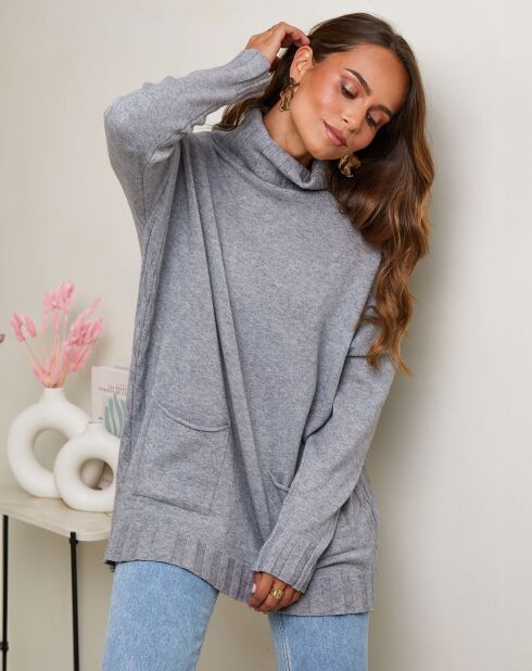 Pull Lise gris