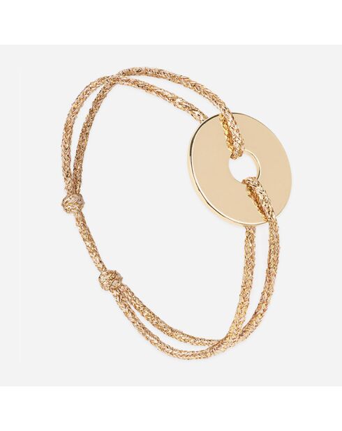 Vergulde Target Tag-armband