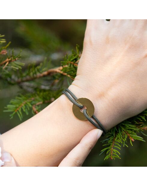 Khakivergoldetes Hanse Target Armband