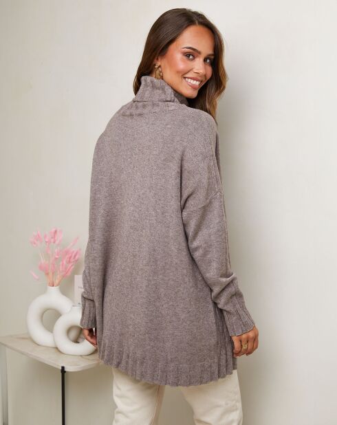 Pull Lise taupe