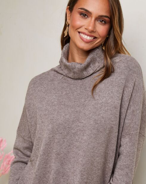 Pull Lise taupe