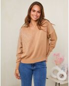 Pull Capucine camel