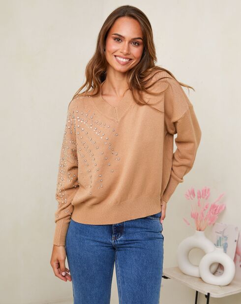 Pull Capucine camel