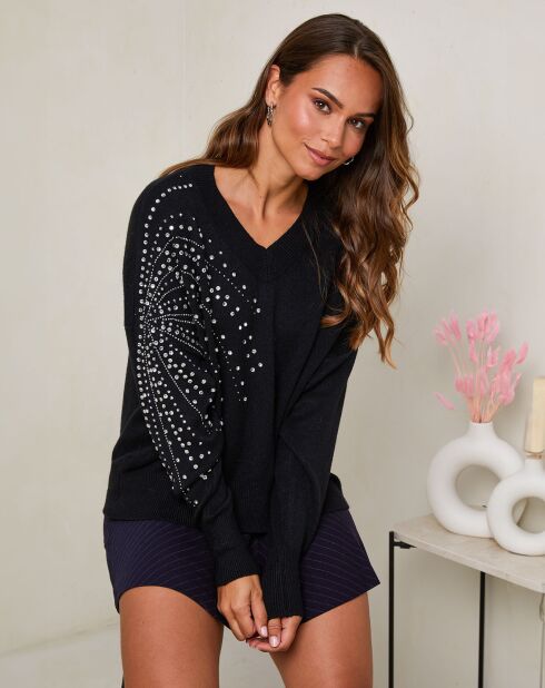 Pull Capucine noir