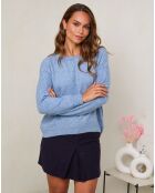 Pull Rose indigo