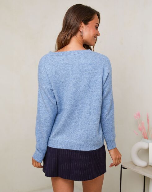Pull Rose indigo