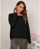 Pull Rose noir