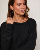 Pull Rose noir