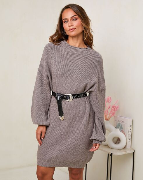 Robe Claudine grise