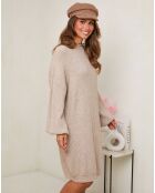 Robe Claudine taupe