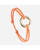 Orangevergoldetes Essor Circle Armband
