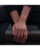 Orangevergoldetes Essor Circle Armband