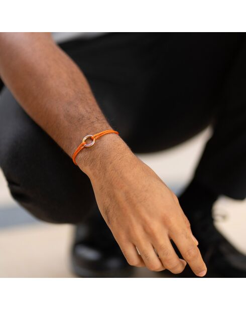 Oranje vergulde Essor Cirkelarmband