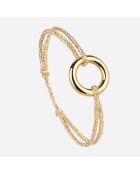 Vergulde Pulsion Circle-armband