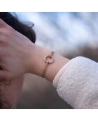 Vergulde Pulsion Circle-armband