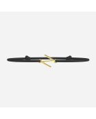 Bracelet Lettre N noir