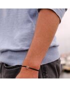 Bracelet Lettre W noir