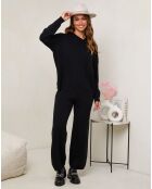 Ensemble Pull & Pantalon Olhga noir