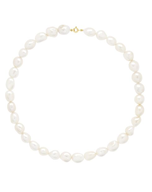Collier Perles d'Eau Douce Baroques blanches