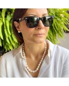 Collier Perles d'Eau Douce Baroques blanches