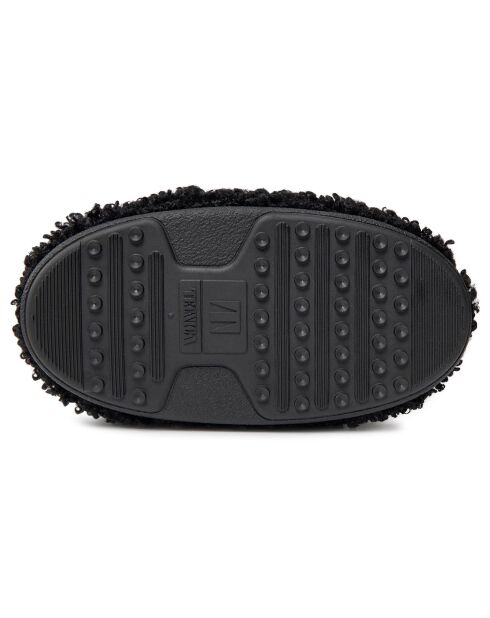 Après-ski en Fausse Fourrure Icon noirs