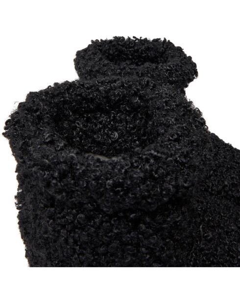 Après-ski en Fausse Fourrure Icon noirs