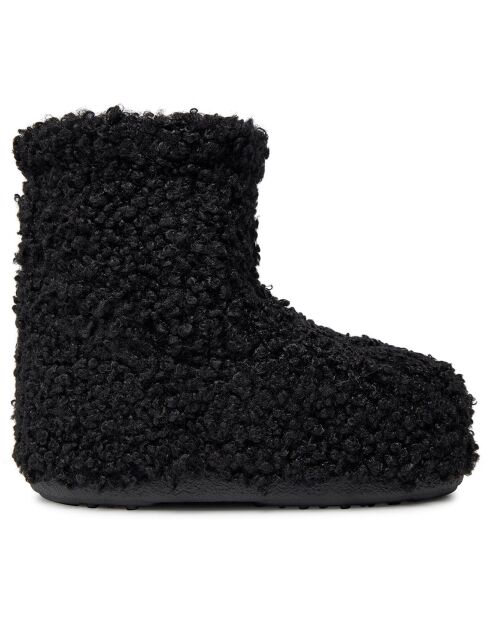 Après-ski en Fausse Fourrure Icon noirs