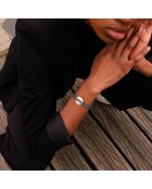 Rose Des Vents Mirabeau armband in nachtblauw, verguld