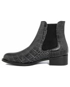 Chelsea Boots en Cuir Justine noires