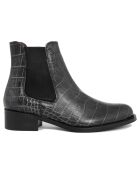 Chelsea Boots en Cuir Justine noires