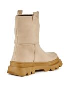 Boots Youmee beiges - Talon 5.5 cm