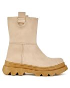 Boots Youmee beiges - Talon 5.5 cm