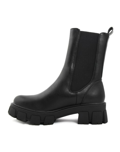 Chelsea Boots Elise noires - Talon 5 cm