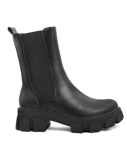 Chelsea Boots Elise noires - Talon 5 cm