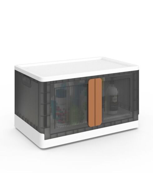 Boîte de rangement empilable 72L