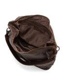 Sac porté épaule en Cuir Gremiasco marron - 27x28x16.5 cm