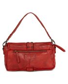 Sac porté épaule en Cuir Gualtieri rouge - 30x17x7 cm