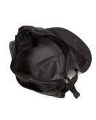 Sac bandoulière en Cuir Peveragno noir - 35x28x7 cm