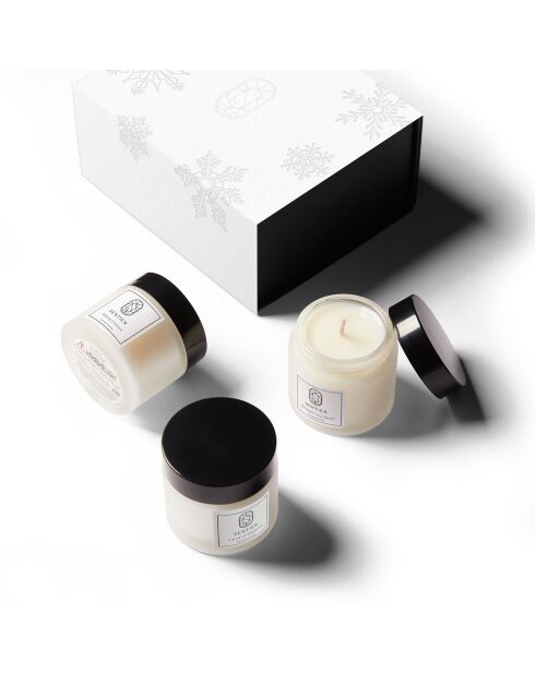 Coffret bougies Trio