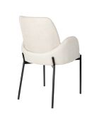 2 sillas Benoit taupe - 60x57x85 cm