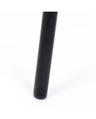 2 sillas Basile gris oscuro - 56x49x78 cm