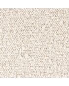 2 witte Basile bouclette fauteuils - 56x60,5x78 cm