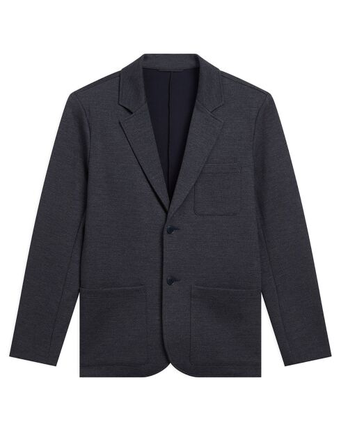 Veste Rising en jacquard bleu