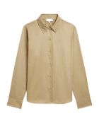 Chemise Jasmine en coton beige