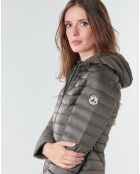 Chaqueta de plumas Cloé Plomb