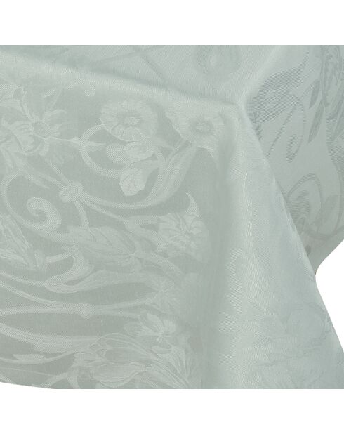 Nappe 100% Lin Tivoli gris/bleu