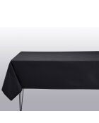 Tovaglia Slow Life beige/nera in cotone e lino