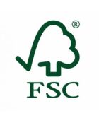 Serviettes en Papier Nature Urbaine vertes - 40x40 cm