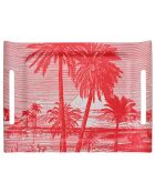 Vassoio da crociera sul Nilo rosa - 58x42 cm